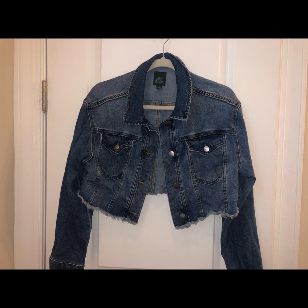 Cropped Jean Jacket
